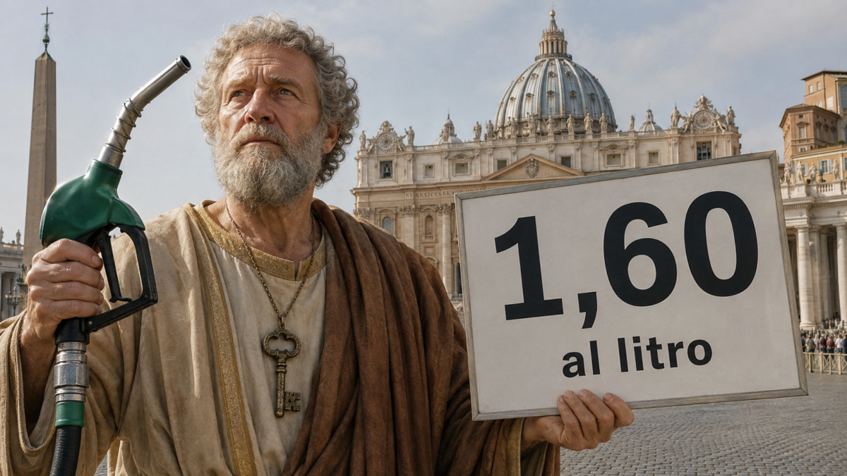 Benzina a 1,60 euro, il miracolo è in Vaticano… ma serve la tessera giusta Benzina a 1,60 euro, il miracolo è in Vaticano… ma serve la tessera giusta