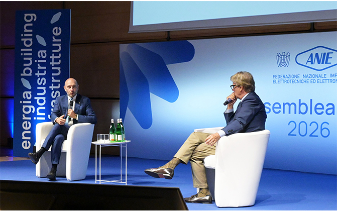Quale crescita dopo il PNRR? Ecco il tema dell’Assemblea Pubblica 2026 di ANIE Confindustria Quale crescita dopo il PNRR? Ecco il tema dell’Assemblea Pubblica 2026 di ANIE Confindustria