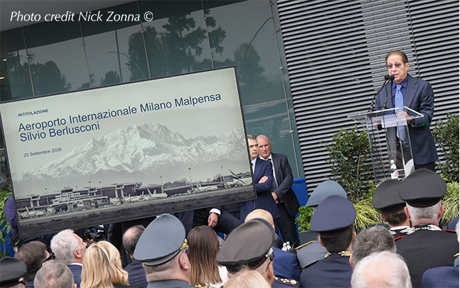 Milano, l’aeroporto di Malpensa intitolato a Silvio Berlusconi: Affaritaliani alla cerimonia al Terminal 1- FOTO Milano, l’aeroporto di Malpensa intitolato a Silvio Berlusconi: Affaritaliani alla cerimonia al Terminal 1- FOTO