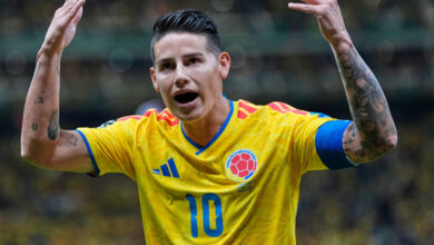 James Rodriguez con la maglia della Colombia ai Mondiali 2026