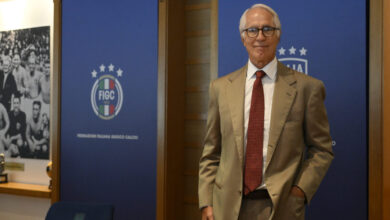 Giovanni Malagò al Consiglio Federale FIGC a Roma