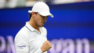 Luciano Darderi contro Alexander Zverev agli Us Open 2026