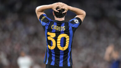 Carlos Augusto contro il Real Madrid in Champions League
