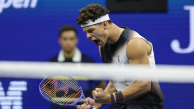 Carlos Alcaraz e Ben Shelton agli Us Open 2026