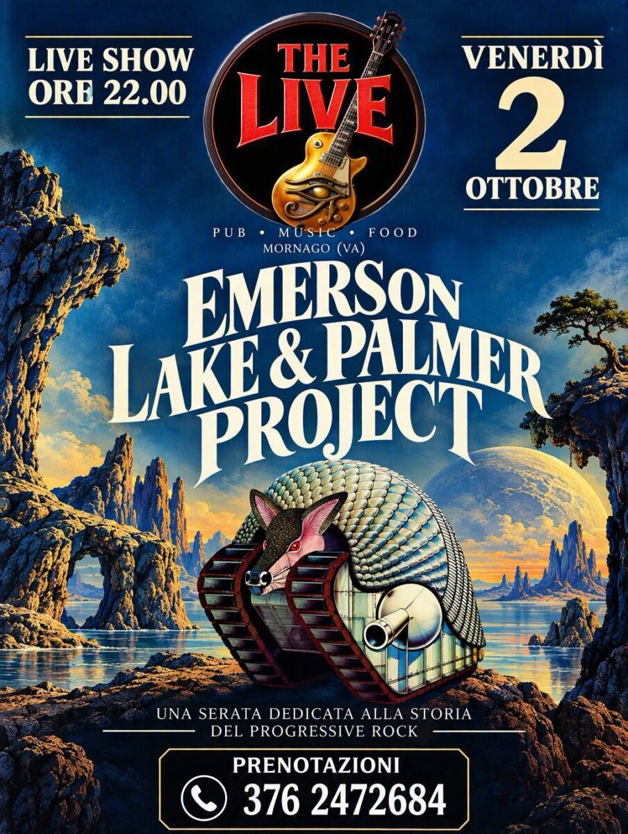 Emerson, Lake & Palmer rivivono a Mornago: il 2 ottobre il progressive rock torna protagonista Emerson, Lake & Palmer rivivono a Mornago: il 2 ottobre il progressive rock torna protagonista