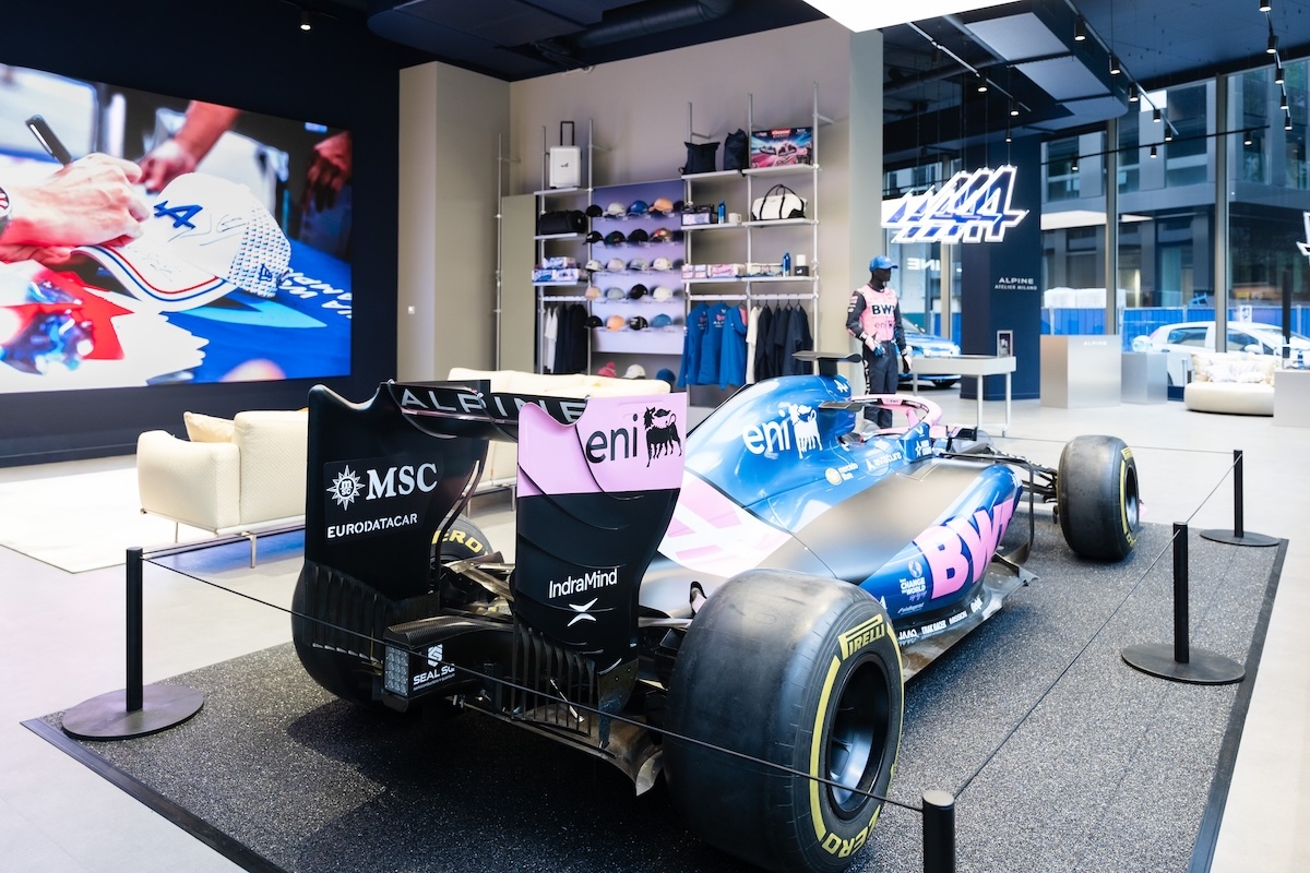 Alpine porta la Formula 1 a Milano prima del GP di Monza Alpine porta la Formula 1 a Milano prima del GP di Monza