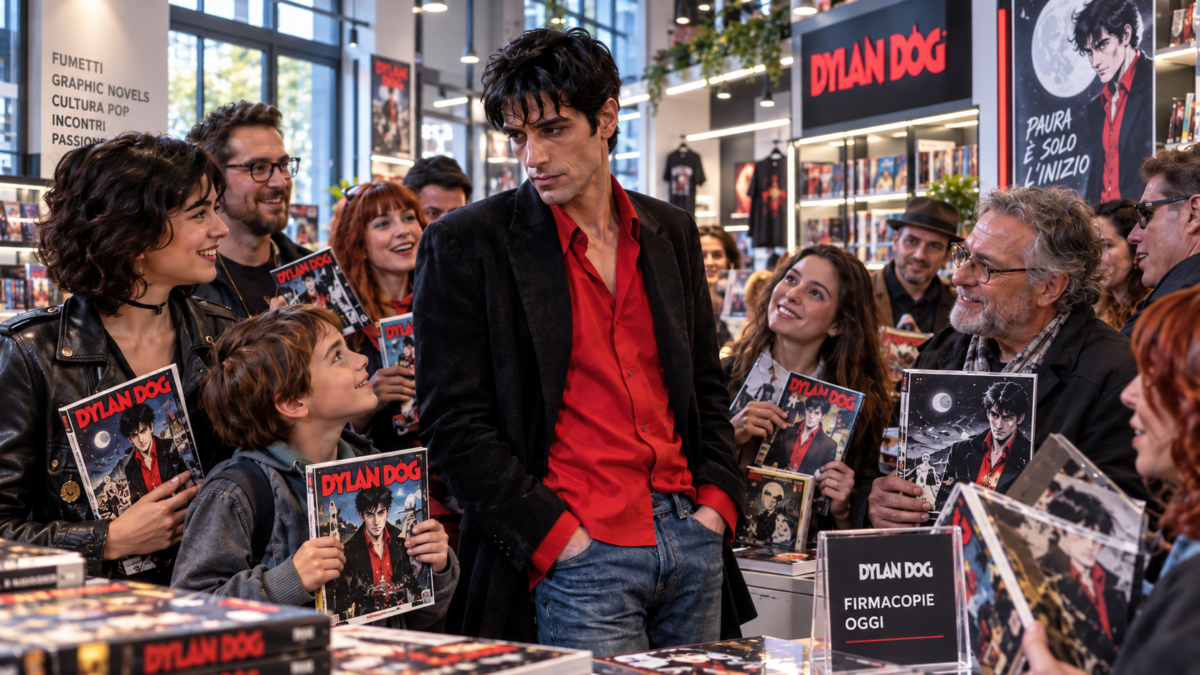 Dylan Dog compie 40 anni e torna a spaventare l’Italia: una notte horror tra librerie e fumetterie da nord a sud Dylan Dog compie 40 anni e torna a spaventare l’Italia: una notte horror tra librerie e fumetterie da nord a sud