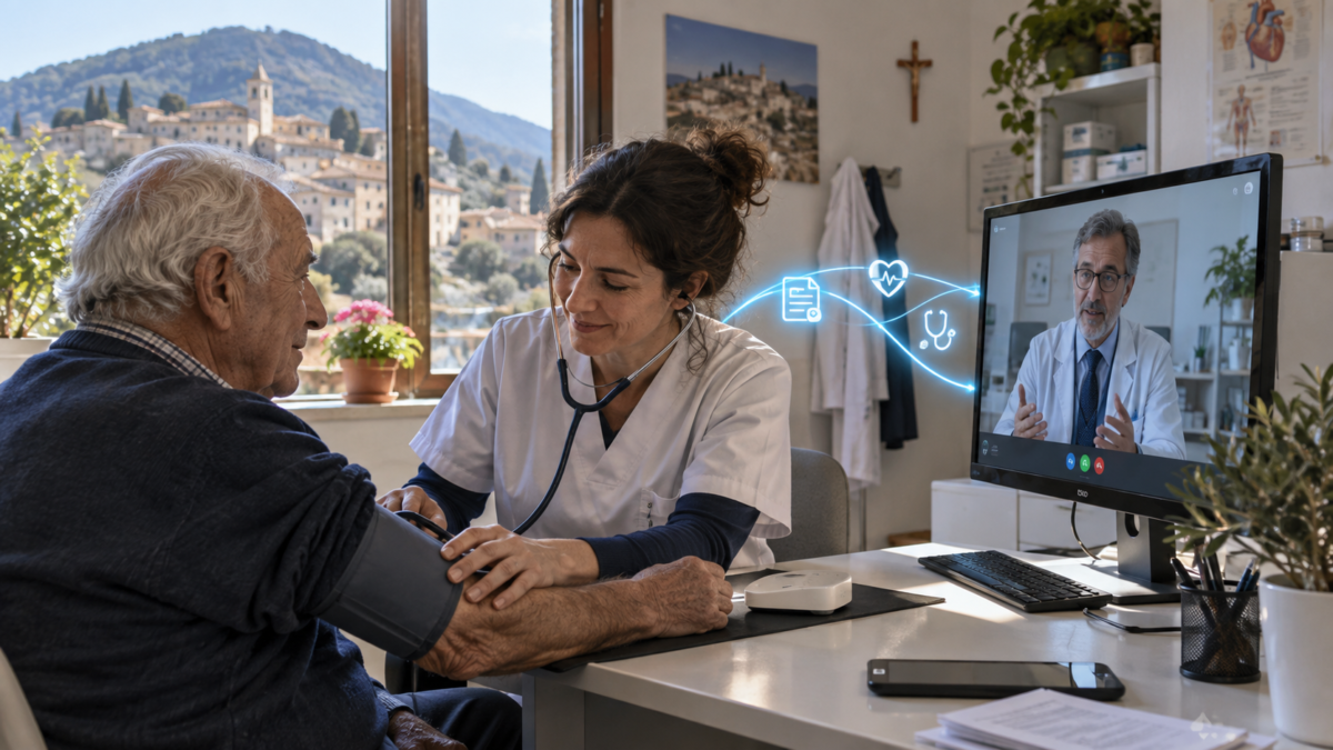 Telemedicina, l’importanza di rimanere connessi: ecco come la fibra porta cure e servizi più vicino ai cittadini Telemedicina, l’importanza di rimanere connessi: ecco come la fibra porta cure e servizi più vicino ai cittadini