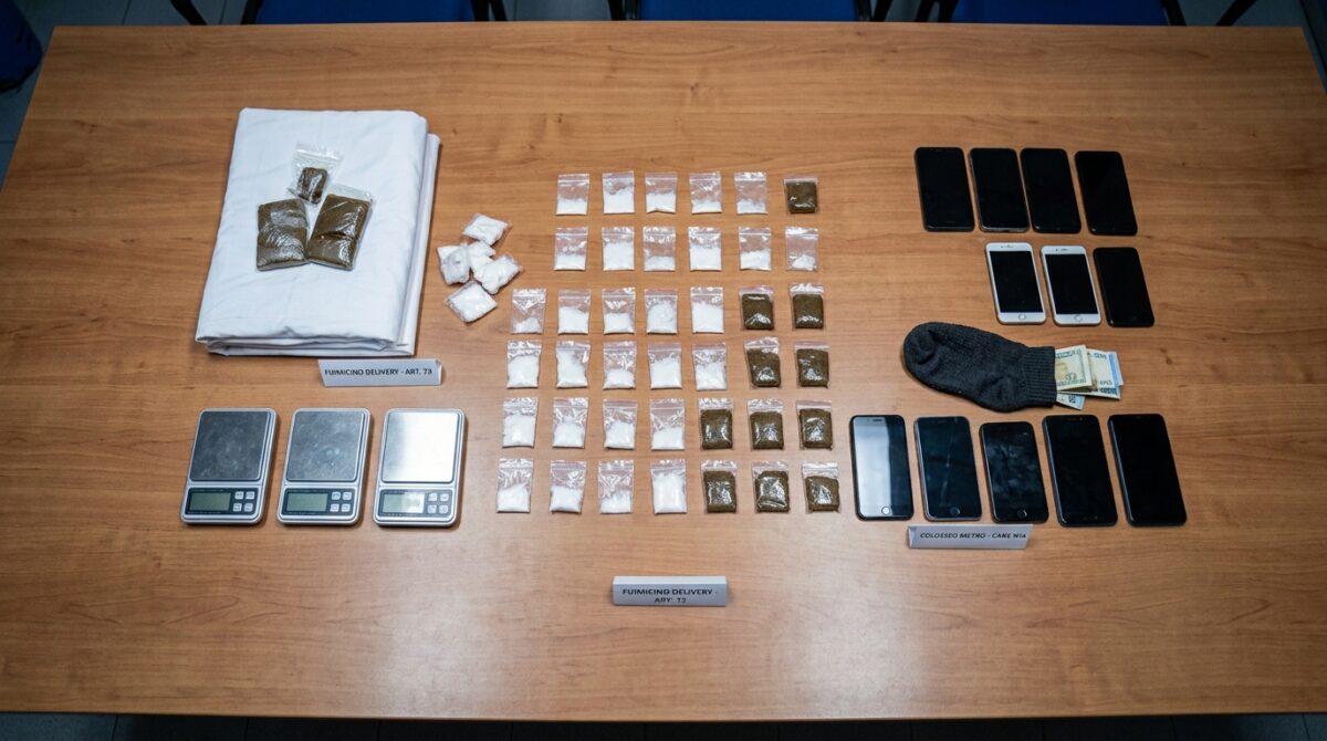 Tra consegne a domicilio, calzini e lenzuola, la droga cambia nascondiglio ma non si ferma: cinque arresti tra il litorale e la Capitale Tra consegne a domicilio, calzini e lenzuola, la droga cambia nascondiglio ma non si ferma: cinque arresti tra il litorale e la Capitale