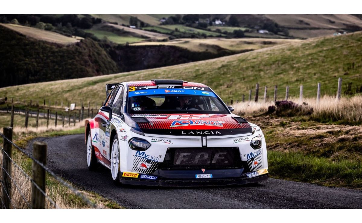 Lancia, Mabellini sesto in Galles: titolo ERC a Suninen Lancia, Mabellini sesto in Galles: titolo ERC a Suninen