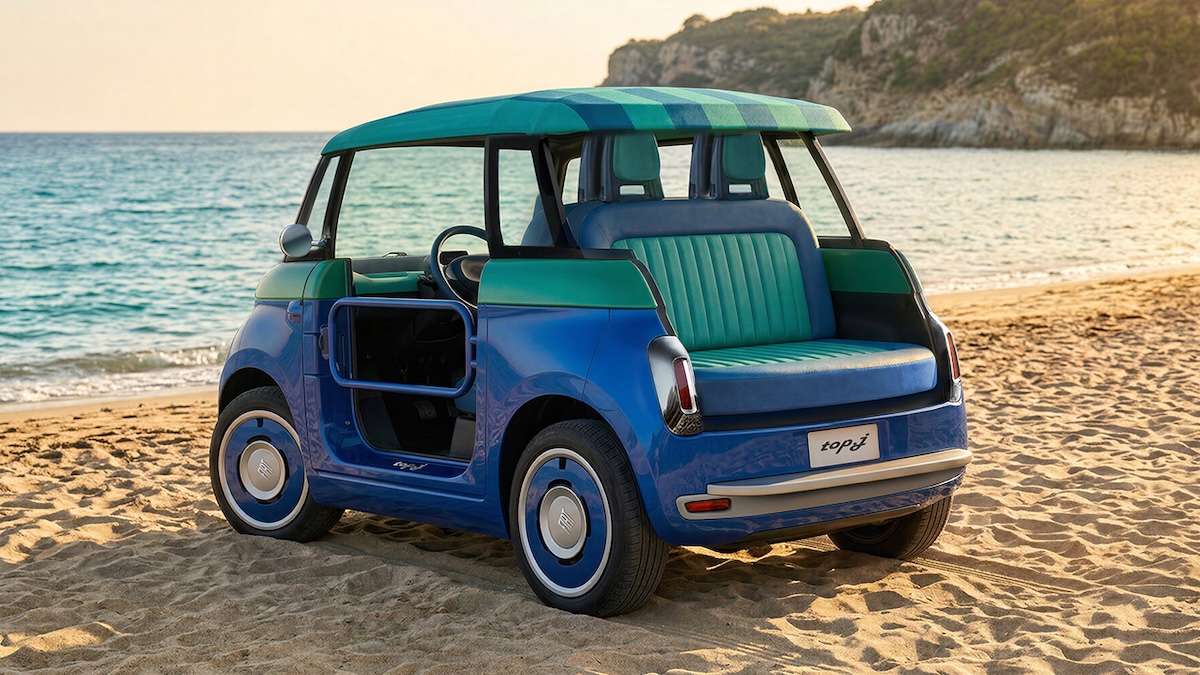Lapo Elkann torna con Giugiaro: ecco le Topolino Top. L e Top. J Lapo Elkann torna con Giugiaro: ecco le Topolino Top. L e Top. J