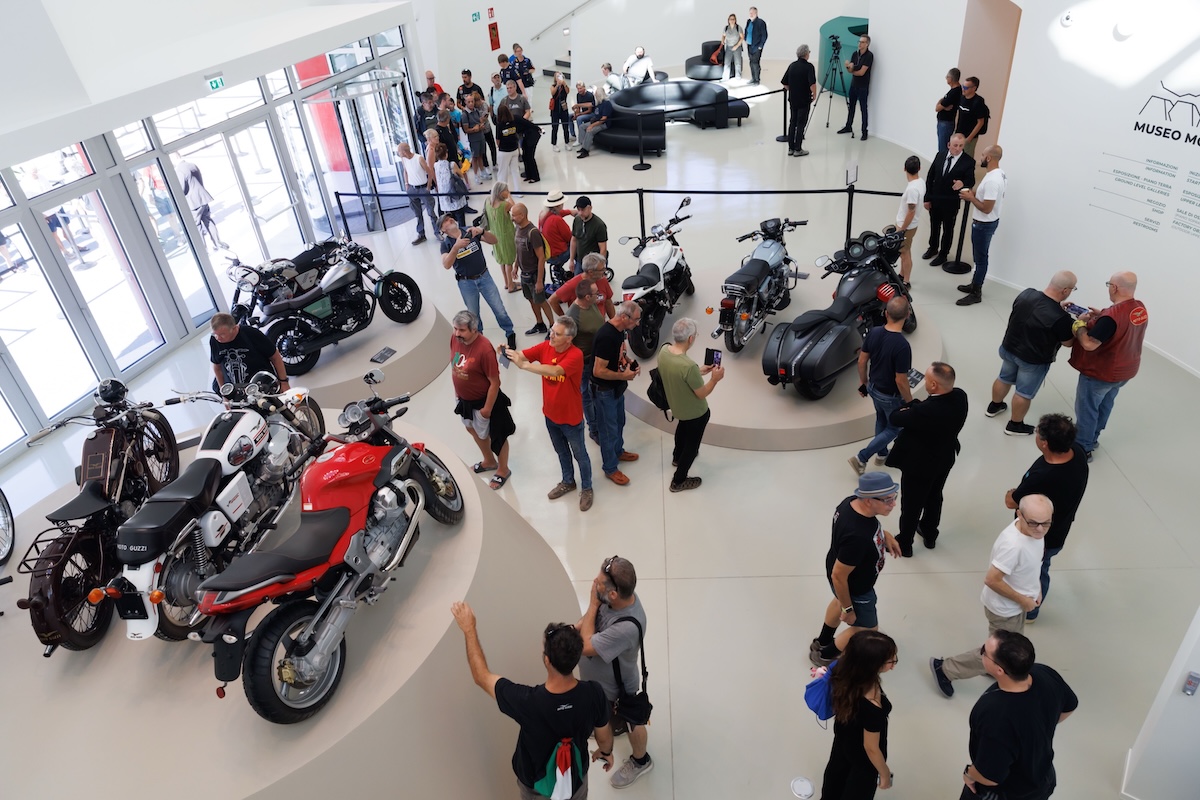 Moto Guzzi apre il nuovo polo industriale e museale Moto Guzzi apre il nuovo polo industriale e museale