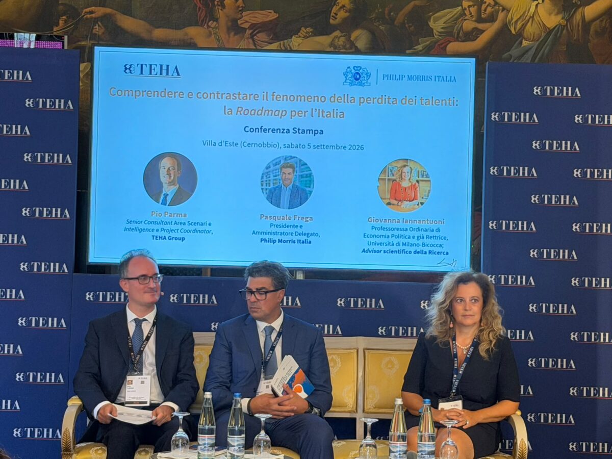 PMI e TEHA Group, presentato lo studio sulla fuga dei talenti: una Roadmap per attrarre e trattenere capitale umano PMI e TEHA Group, presentato lo studio sulla fuga dei talenti: una Roadmap per attrarre e trattenere capitale umano