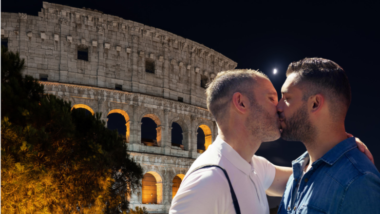 Roma, quando un bacio sotto un friccico de luna può ancora fare paura