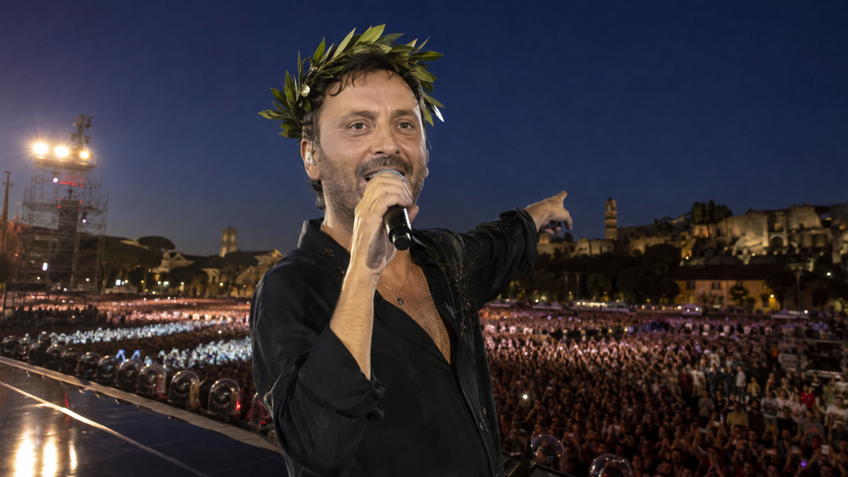 Ave Cesare! Cremonini riconquista Roma: il Circo Massimo sbarca su Rai1 Ave Cesare! Cremonini riconquista Roma: il Circo Massimo sbarca su Rai1