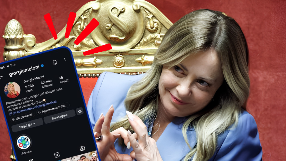 Per la Meloni Instagram è a numero chiuso: 8 milioni la seguono, lei ricambia soltanto 55 volte Per la Meloni Instagram è a numero chiuso: 8 milioni la seguono, lei ricambia soltanto 55 volte