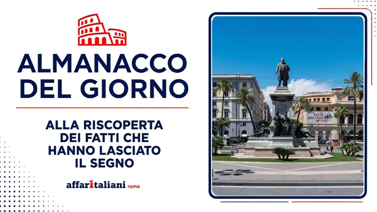 22 settembre 1895 – Roma regala una piazza al piemontese Cavour: il monumento al padre della Capitale che non la vide mai 22 settembre 1895 – Roma regala una piazza al piemontese Cavour: il monumento al padre della Capitale che non la vide mai
