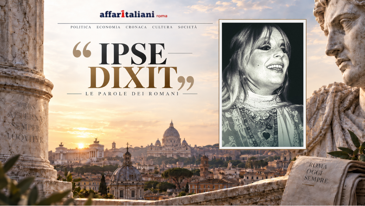 IPSE DIXIT – Parola di romana… firmato Gabriella Ferri IPSE DIXIT – Parola di romana… firmato Gabriella Ferri