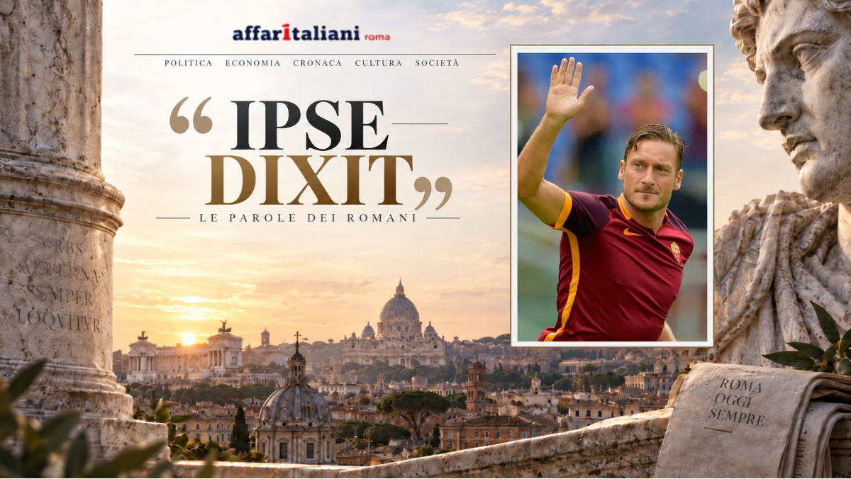 Galleria foto 'IPSE DIXIT – Parola di romano, firmato… Francesco Totti' - foto 1