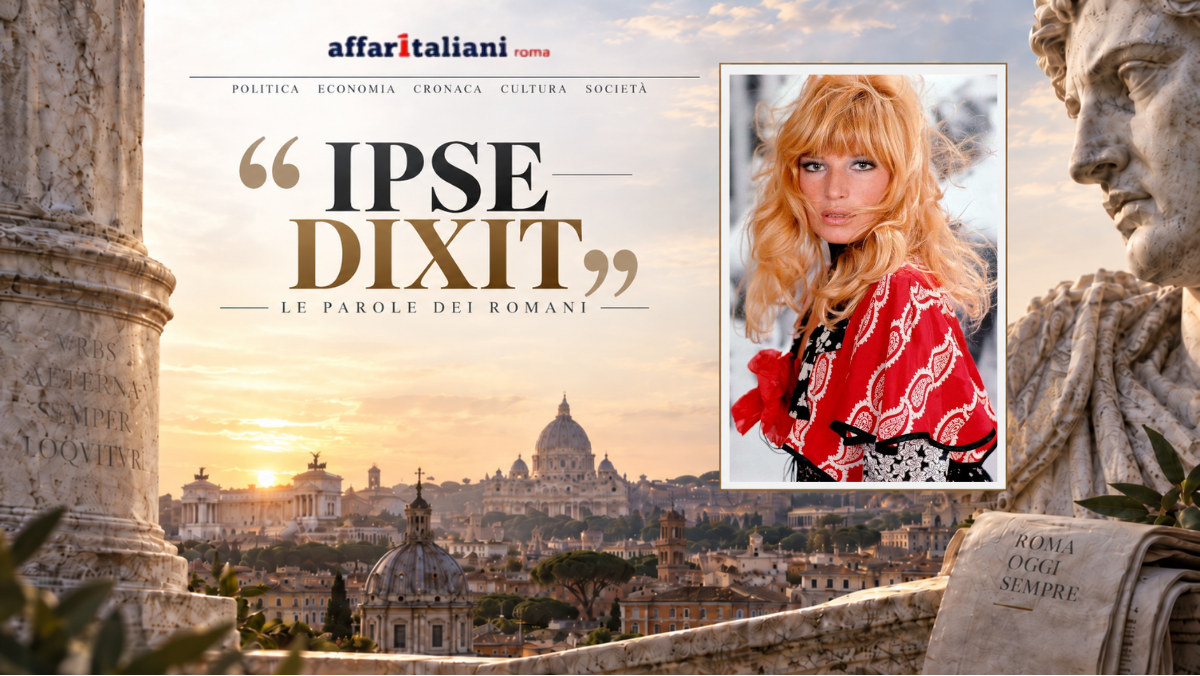 IPSE DIXIT – Parola di romana, firmato… Monica Vitti IPSE DIXIT – Parola di romana, firmato… Monica Vitti