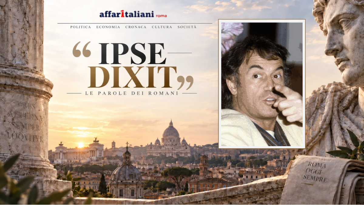 IPSE DIXIT – Parola di romano… firmato Franco Califano IPSE DIXIT – Parola di romano… firmato Franco Califano
