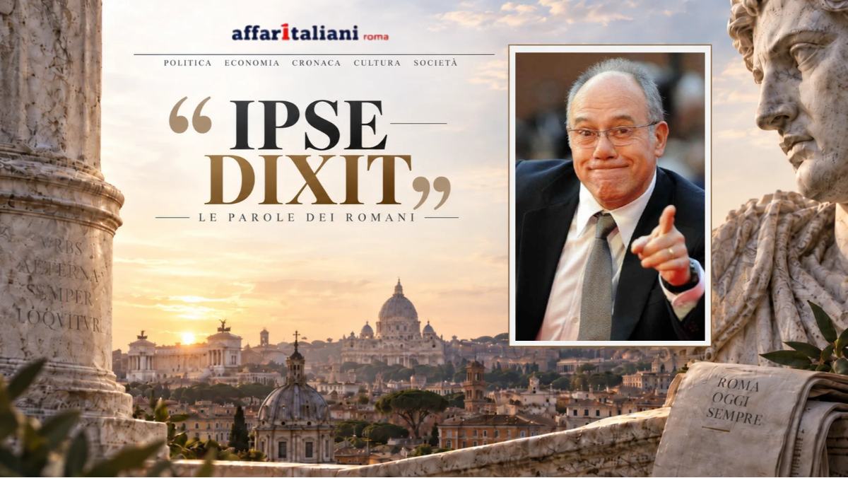 IPSE DIXIT – Parola di romano… firmato Carlo Verdone IPSE DIXIT – Parola di romano… firmato Carlo Verdone