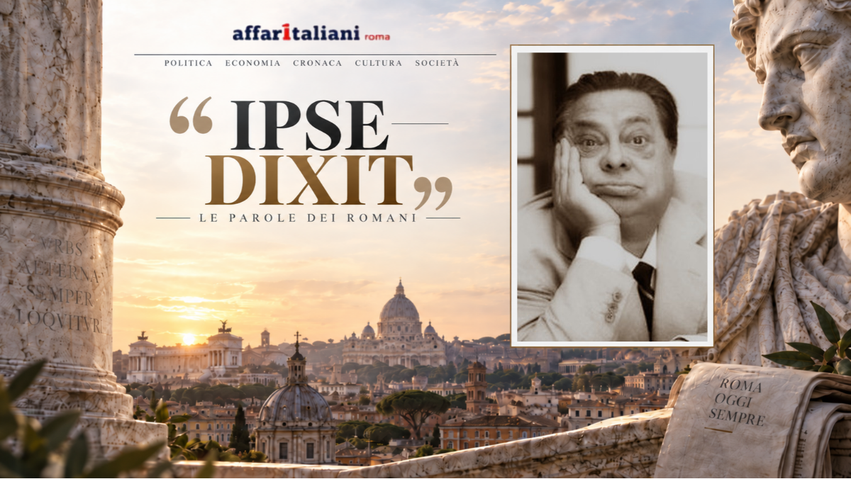 IPSE DIXIT – Parola di romano… firmato Aldo Fabrizi IPSE DIXIT – Parola di romano… firmato Aldo Fabrizi