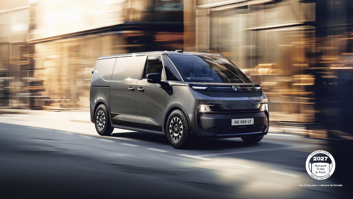 Renault Trafic E-Tech Electric vince il premio Van of the Year 2027 Renault Trafic E-Tech Electric vince il premio Van of the Year 2027