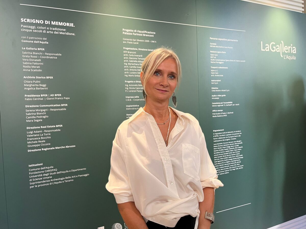 L’Aquila, la rinascita passa dall’arte: apre il Polo Culturale BPER a Palazzo Farinosi Branconio. Biondi: “Dopo il sisma la città si riabitua al bello” L’Aquila, la rinascita passa dall’arte: apre il Polo Culturale BPER a Palazzo Farinosi Branconio. Biondi: “Dopo il sisma la città si riabitua al bello”