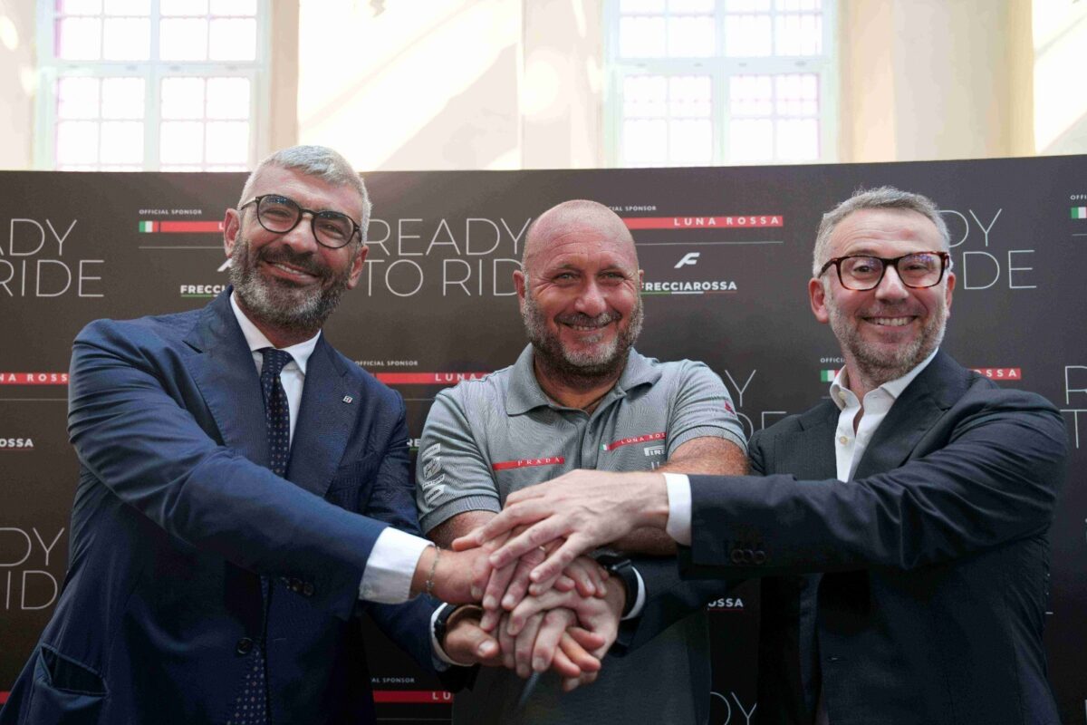 Frecciarossa è Official Sponsor di Luna Rossa per l’America’s Cup 2027 Frecciarossa è Official Sponsor di Luna Rossa per l’America’s Cup 2027