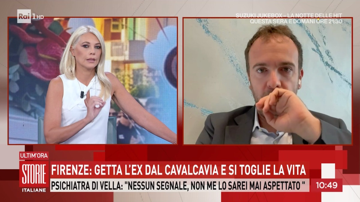 Donna gettata dal cavalcavia, il direttore di Affaritaliani Marco Scotti a Storie Italiane: “La legge c’è ma non funziona” Donna gettata dal cavalcavia, il direttore di Affaritaliani Marco Scotti a Storie Italiane: “La legge c’è ma non funziona”