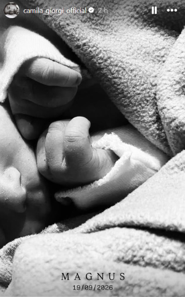 Camila Giorgi è diventata mamma: è nato Magnus Vangelis, il tenero annuncio sui social Camila Giorgi è diventata mamma: è nato Magnus Vangelis, il tenero annuncio sui social