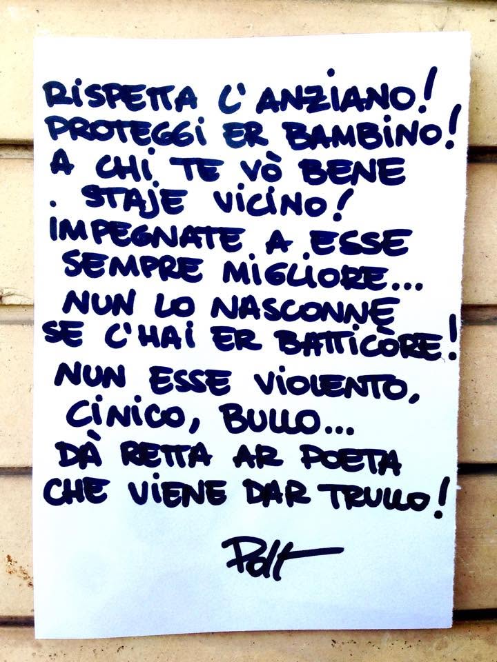 Da Facebook ai muri di periferia, la rivolta gentile dei Poeti der Trullo – INTERVISTA