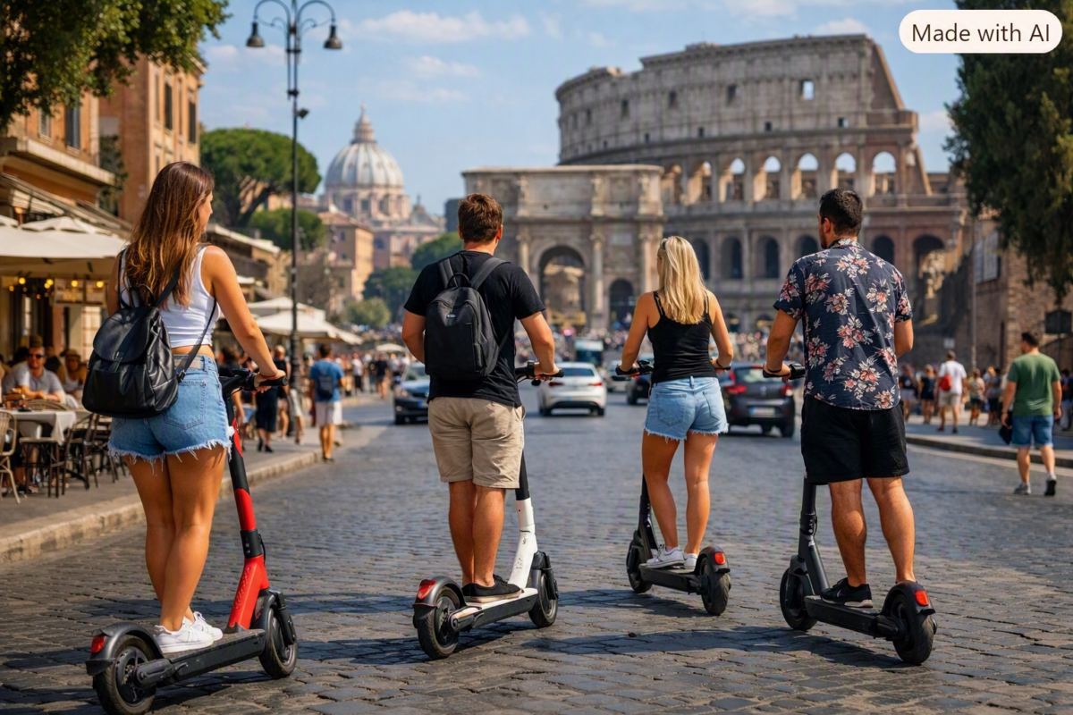 Monopattini, la città “casca” sul casco: metà degli utenti finisce multata Monopattini, la città “casca” sul casco: metà degli utenti finisce multata