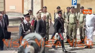 Mattarella arriva al Campidoglio per le esequie di Stato di Emma Bonino
