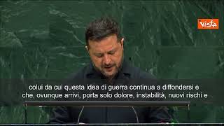 Zelensky: Putin non può vivere senza guerra. È il “Paziente Zero” e va fermato