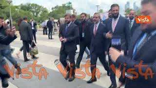 Presidente siriano Al-Sharaa esce dal Palazzo di Vetro dell’Onu a New York