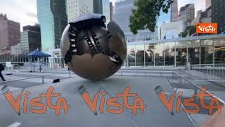 Ecco “Sfera con Sfera”, l’opera di Arnaldo Pomodoro donata dall’Italia all’Onu, a New York