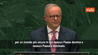 Albanese (Australia): Lavoriamo con Usa e Cina, nessun Paese deve essere dominato