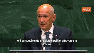 Janša (Slovenia): Diritto Israele a difendersi dal terrorismo deve essere riconosciuto e difeso