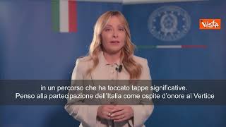 Meloni: Europa e Paesi del Golfo cercano una risposta comune alla crisi di Hormuz