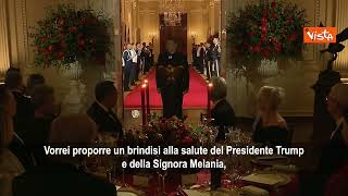 Xi propone brindisi cena di Stato con Trump: Un nuovo capitolo dell’amicizia tra i nostri popoli