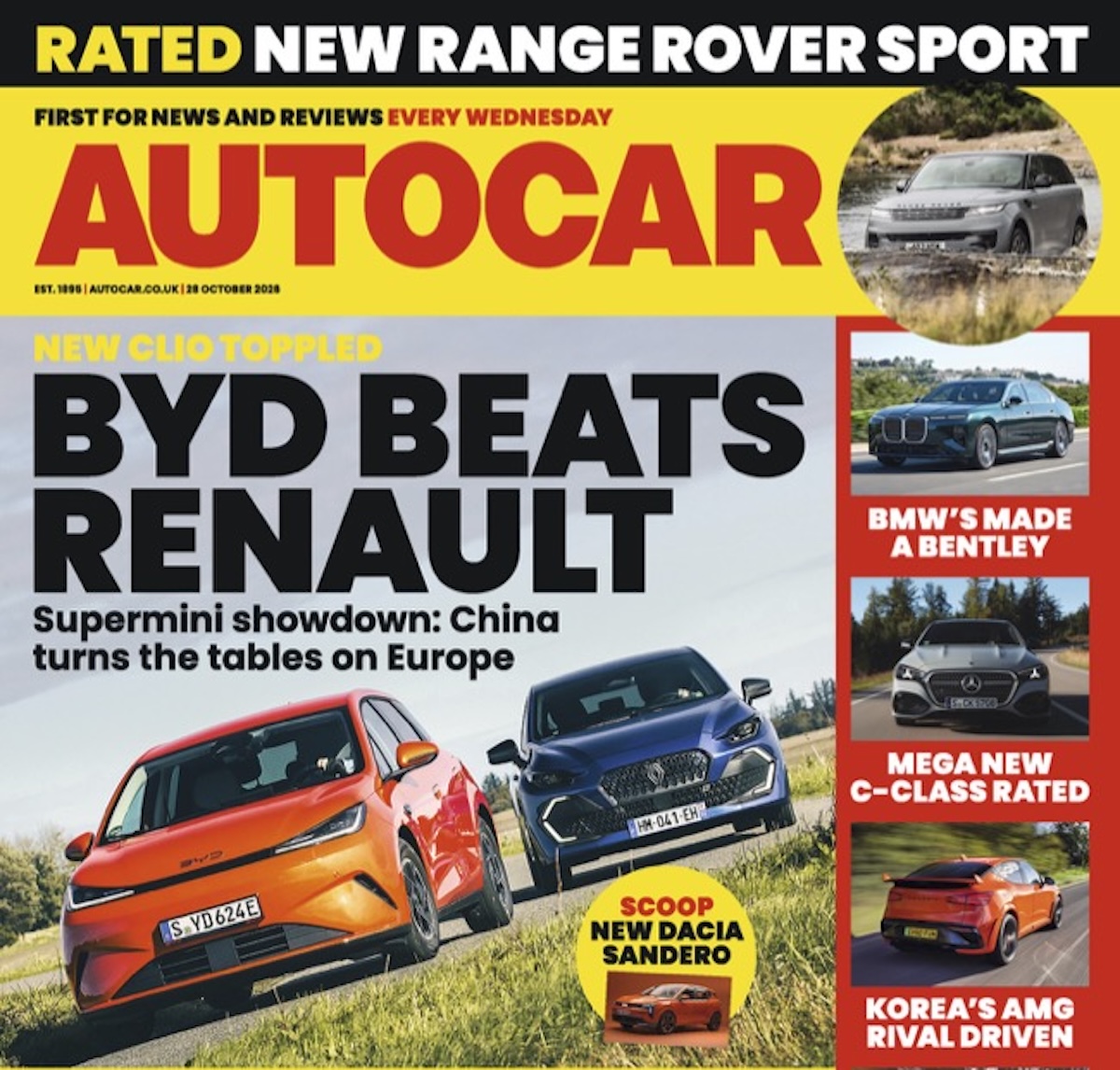 Autocar: BYD Dolphin G DM-i prima sulla nuova Renault Clio ibrida Autocar: BYD Dolphin G DM-i prima sulla nuova Renault Clio ibrida