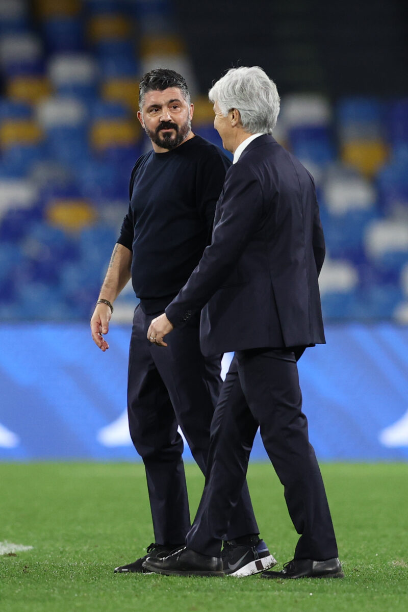 Lazio e Roma, derby del carattere: Gasperini e Gattuso non si arrendono mai Lazio e Roma, derby del carattere: Gasperini e Gattuso non si arrendono mai