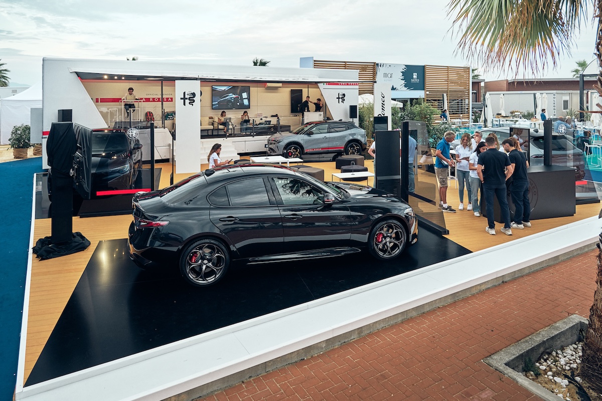 Alfa Romeo e Luna Rossa protagoniste al Salone di Genova Alfa Romeo e Luna Rossa protagoniste al Salone di Genova