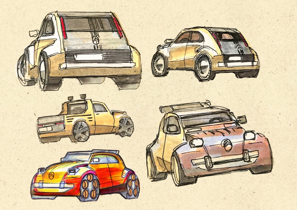 Citroën reinterpreta la 2 CV: disegni svelati dopo il Salone di Parigi 2026 Citroën reinterpreta la 2 CV: disegni svelati dopo il Salone di Parigi 2026