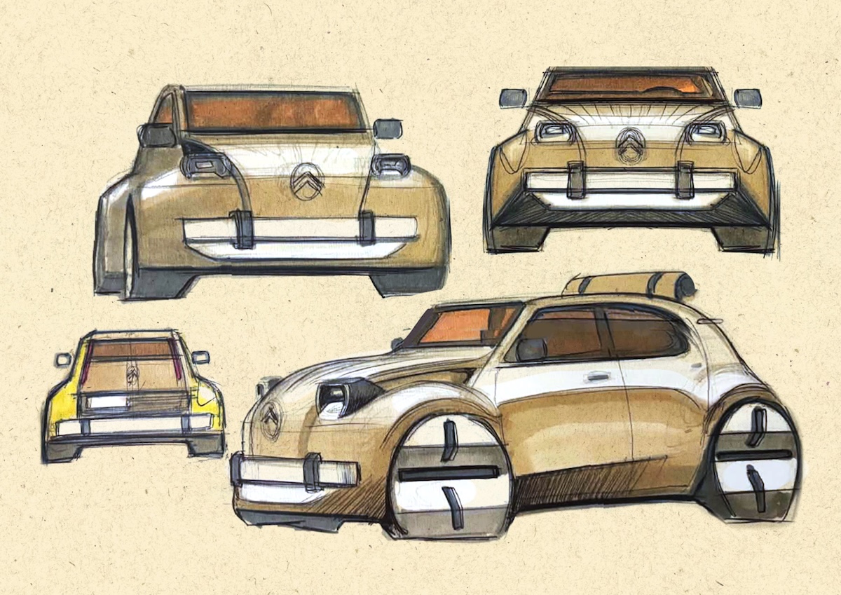 Citroën reinterpreta la 2 CV: disegni svelati dopo il Salone di Parigi 2026 Citroën reinterpreta la 2 CV: disegni svelati dopo il Salone di Parigi 2026