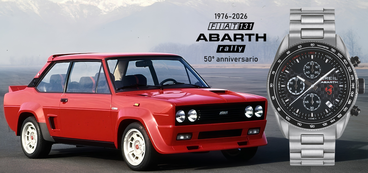Fiat 131 Abarth Rally, per i 50 anni arriva un Breil da collezione Fiat 131 Abarth Rally, per i 50 anni arriva un Breil da collezione