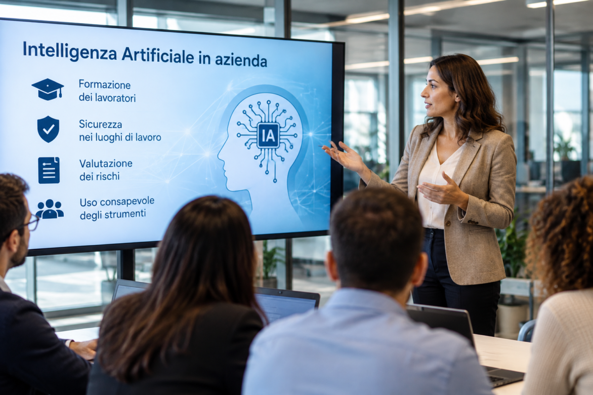 Intelligenza artificiale in azienda: dal 23 ottobre nuovi obblighi di formazione per i lavoratori Intelligenza artificiale in azienda: dal 23 ottobre nuovi obblighi di formazione per i lavoratori