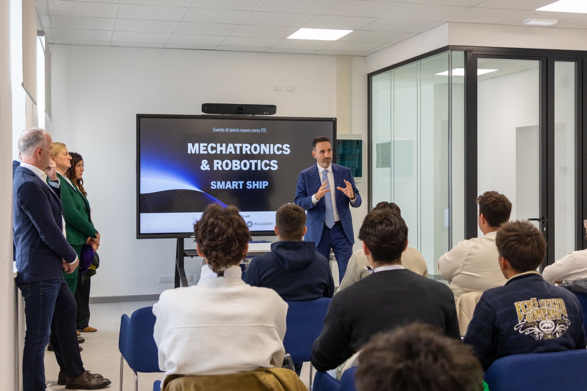 Fincantieri e ITS Academy Udine, al via il nuovo corso in meccatronica e robotica navale